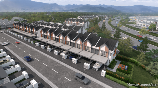 PKNS Ixora - Rumah teres 2 tingkat